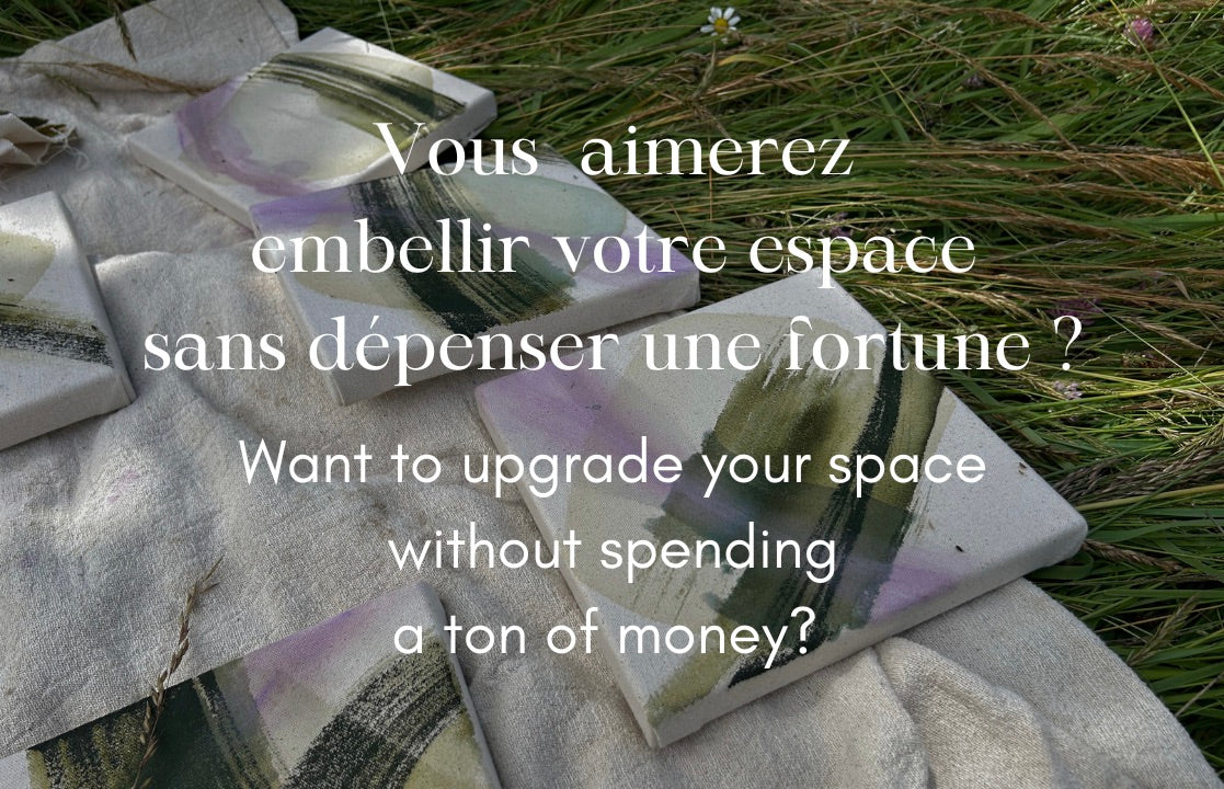 Want to upgrade your space without spending a ton of money?